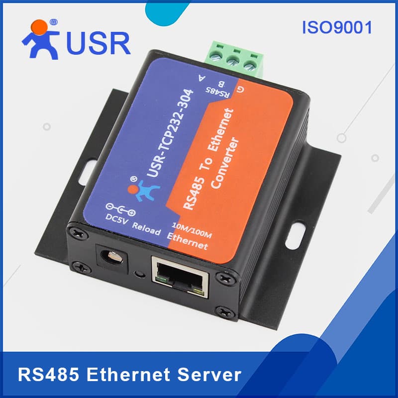 Serial RS485 to TCP_IP Ethernet Converter
